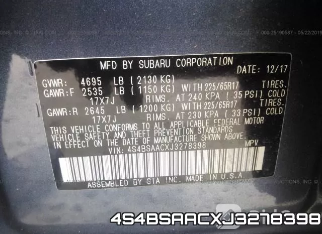 4S4BSAACXJ3278398 фото 10