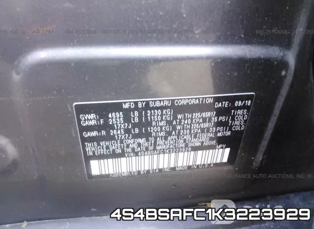 4S4BSAFC1K3223929 фото 10