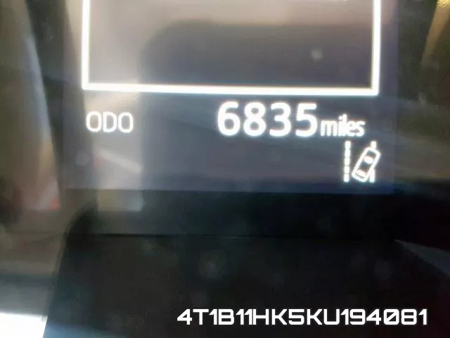 4T1B11HK5KU194081 фото 9