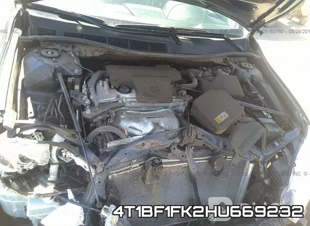 4T1BF1FK2HU669232 фото 2