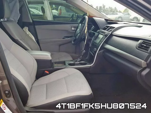 4T1BF1FK5HU807524 фото 6