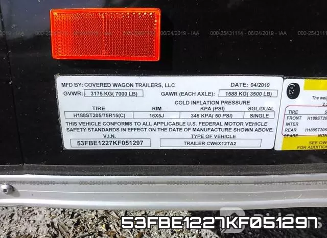 53FBE1227KF051297 фото 10