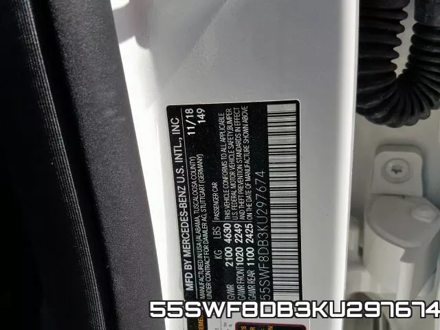 55SWF8DB3KU297674 фото 2