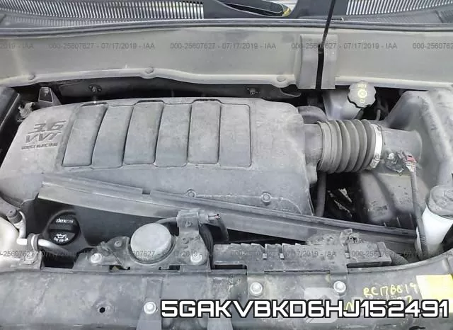 5GAKVBKD6HJ152491 фото 2