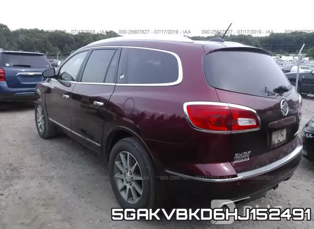 5GAKVBKD6HJ152491 фото 4