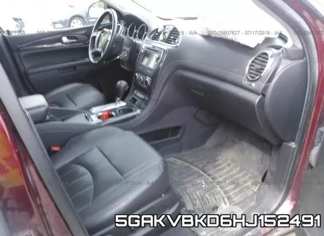 5GAKVBKD6HJ152491 фото 6
