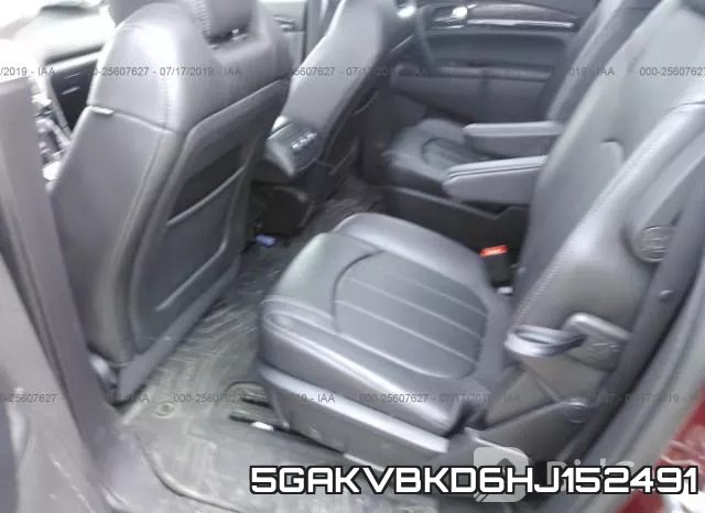 5GAKVBKD6HJ152491 фото 9