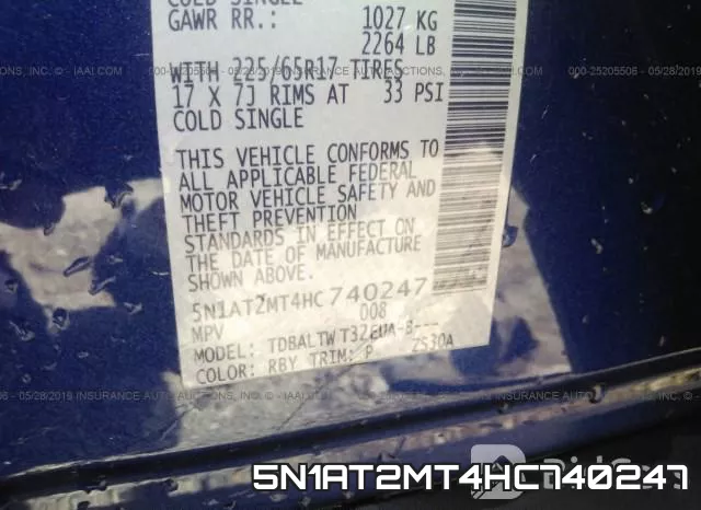 5N1AT2MT4HC740247 фото 10