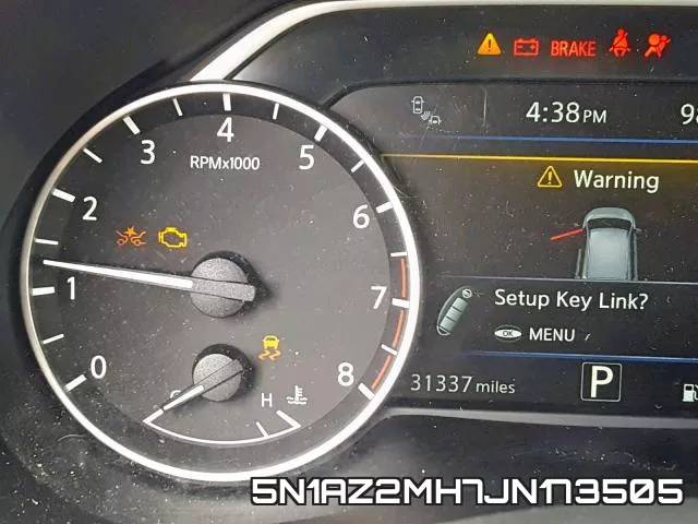 5N1AZ2MH7JN173505 фото 9