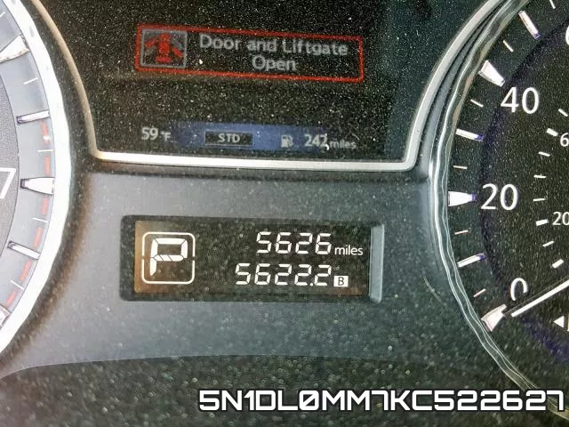 5N1DL0MM7KC522627 фото 9