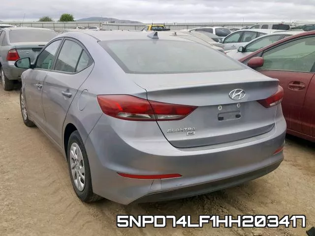 5NPD74LF1HH203417 фото 4