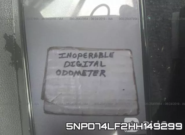 5NPD74LF2HH149299 фото 8