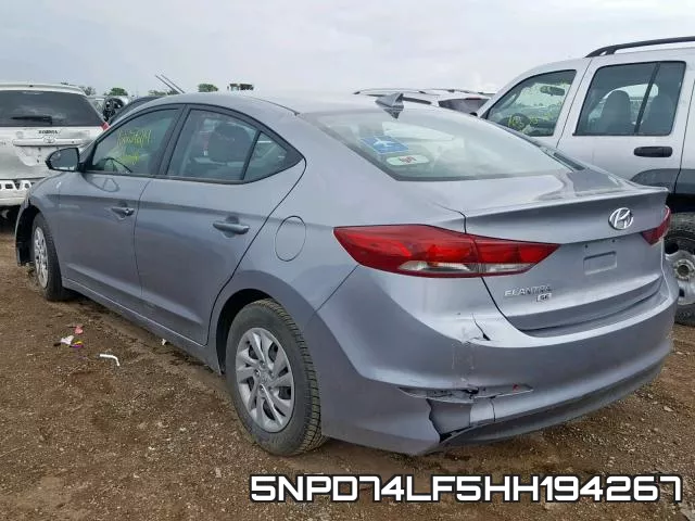 5NPD74LF5HH194267 фото 4