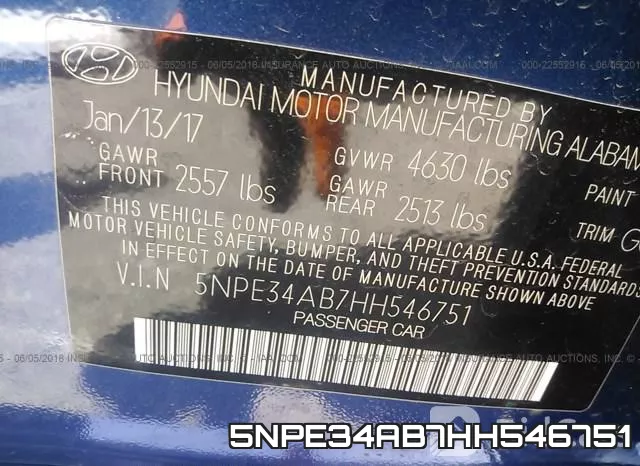 5NPE34AB7HH546751 фото 10