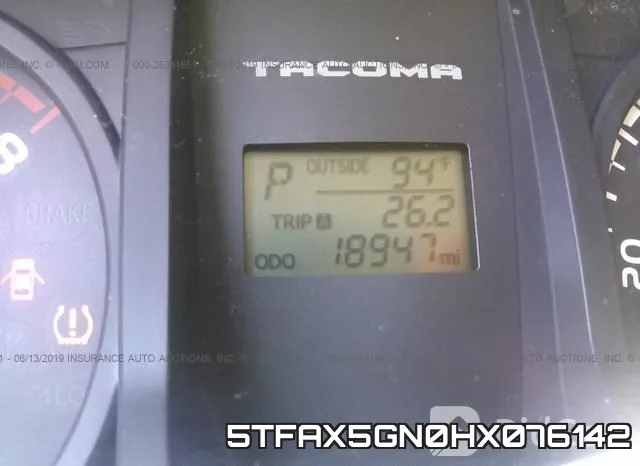 5TFAX5GN0HX076142 фото 8