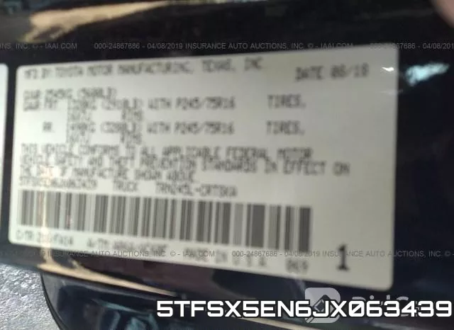 5TFSX5EN6JX063439 фото 10
