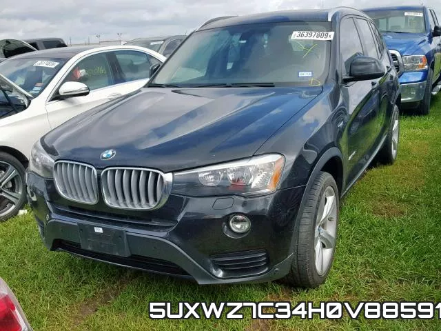5UXWZ7C34H0V88591 фото 3