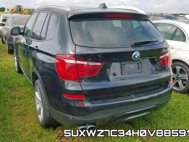 5UXWZ7C34H0V88591 фото 4