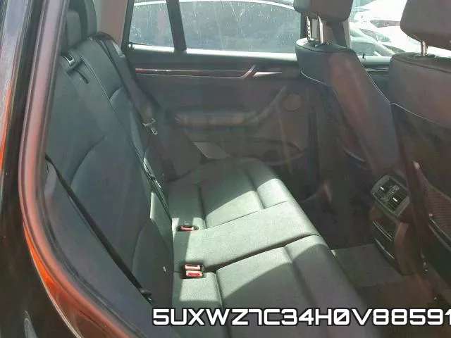 5UXWZ7C34H0V88591 фото 7