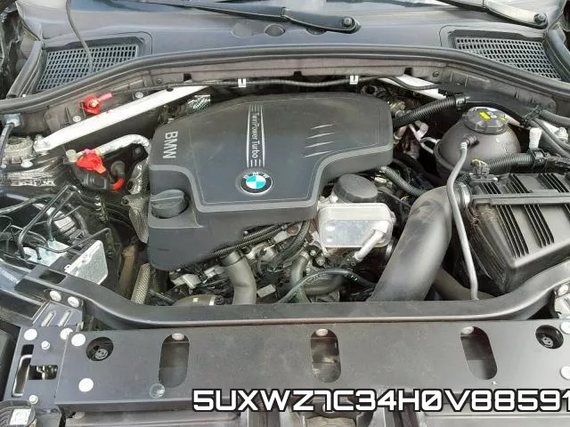 5UXWZ7C34H0V88591 фото 8