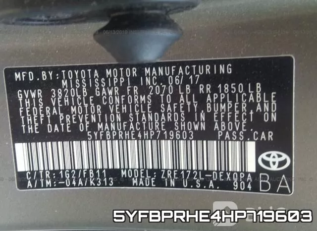 5YFBPRHE4HP719603 фото 10