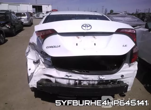5YFBURHE4HP645141 фото 7
