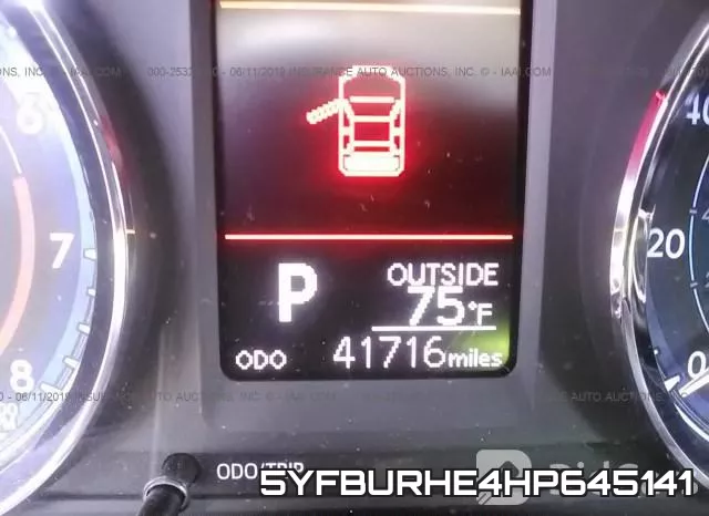 5YFBURHE4HP645141 фото 8