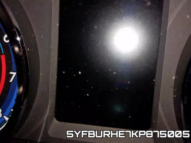 5YFBURHE7KP875005 фото 9