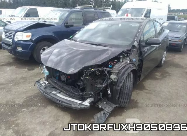 JTDKBRFUXH3050836 фото 3