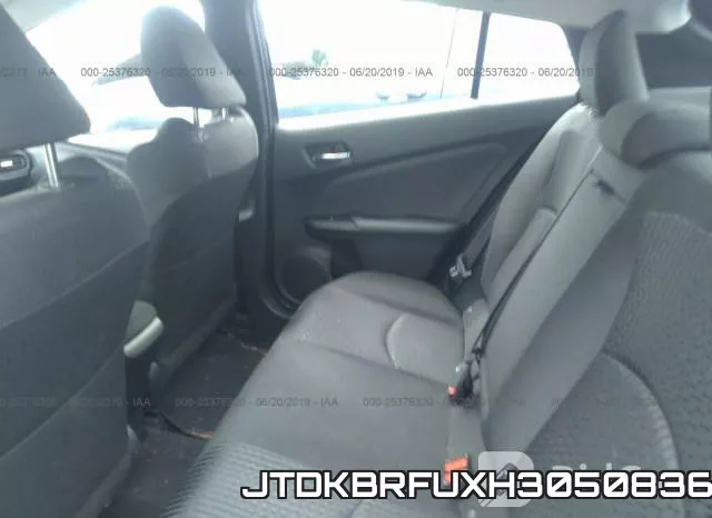 JTDKBRFUXH3050836 фото 9