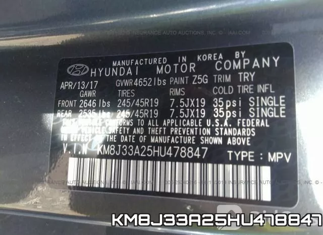 KM8J33A25HU478847 фото 10