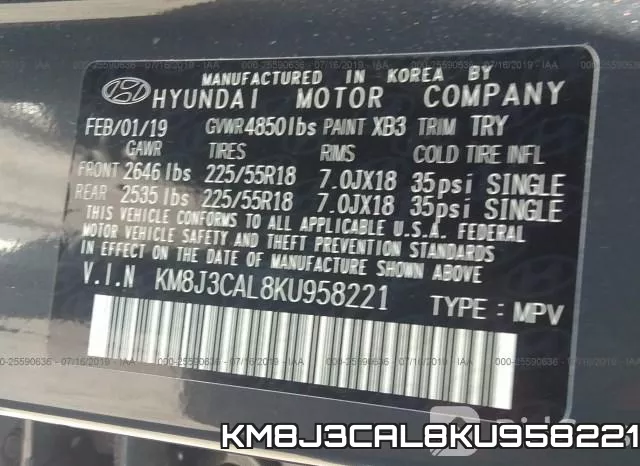 KM8J3CAL8KU958221 фото 9