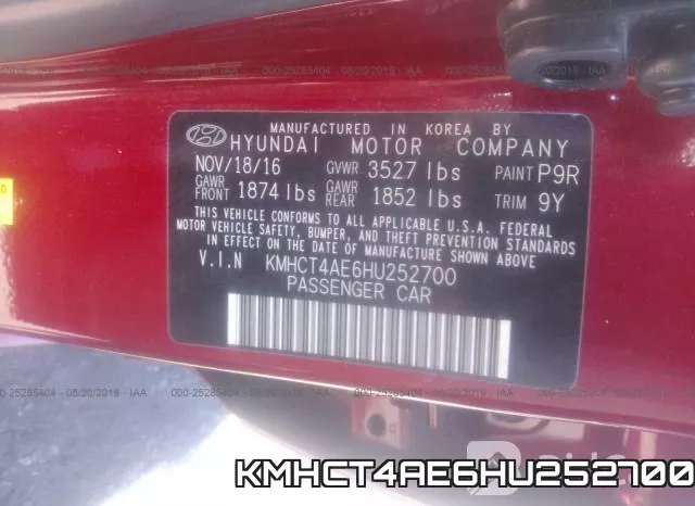 KMHCT4AE6HU252700 фото 10