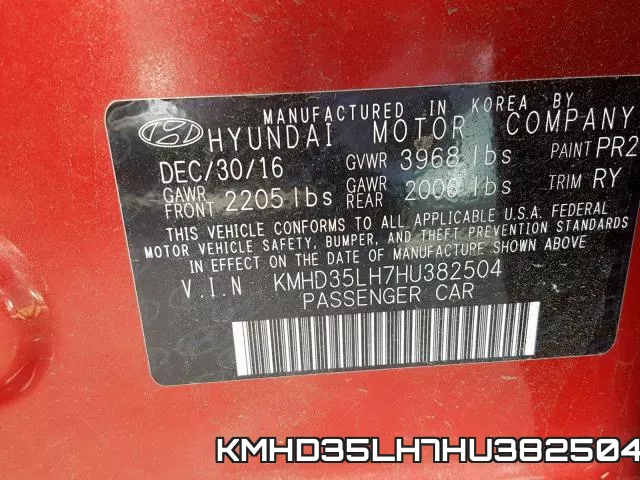 KMHD35LH7HU382504 фото 2