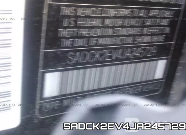 SADCK2EV4JA245729 фото 10