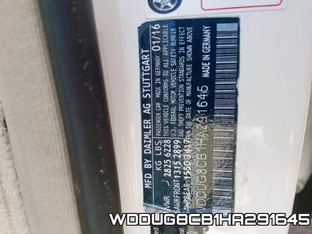 WDDUG8CB1HA291645 фото 2