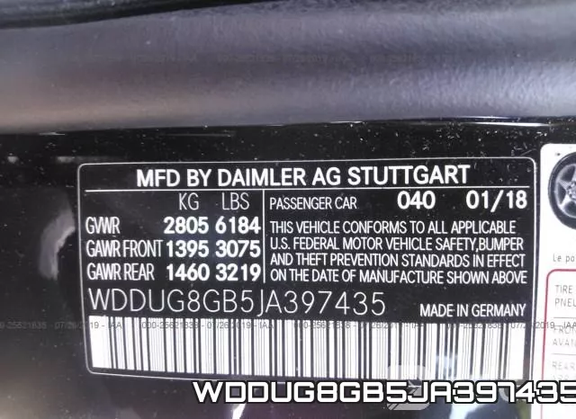 WDDUG8GB5JA397435 фото 10