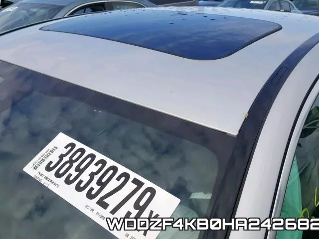 WDDZF4KB0HA242682 фото 10