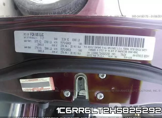 1C6RR6LT2HS825292 фото 2