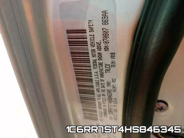 1C6RR7ST4HS846345 фото 2