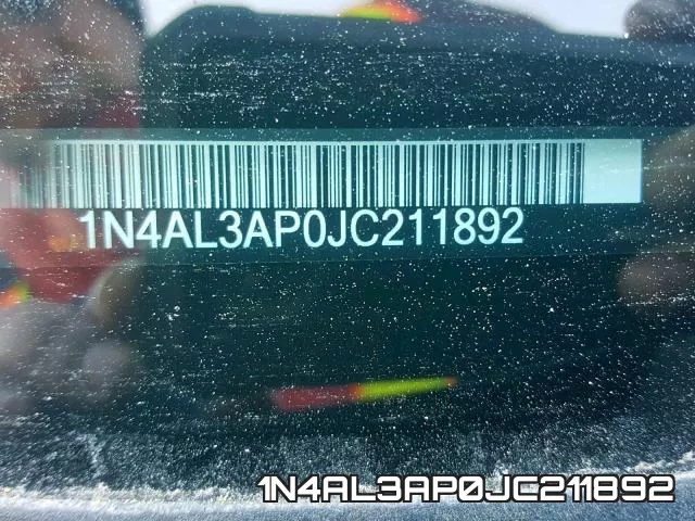 1N4AL3AP0JC211892 фото 2