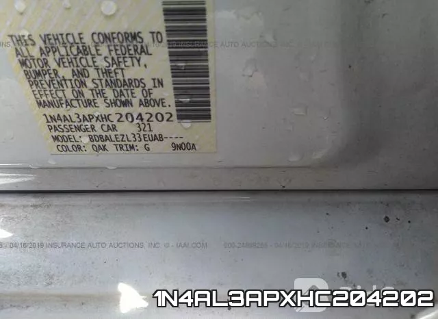 1N4AL3APXHC204202 фото 10