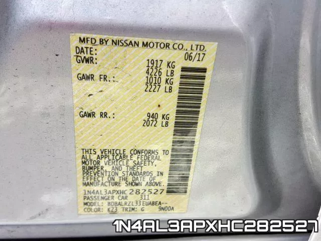 1N4AL3APXHC282527 фото 2