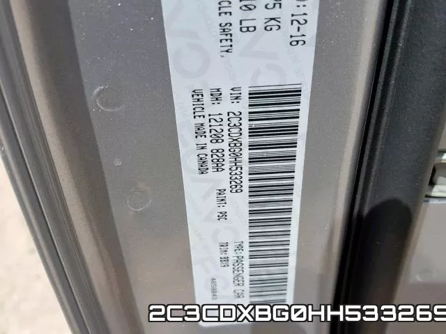 2C3CDXBG0HH533269 фото 2