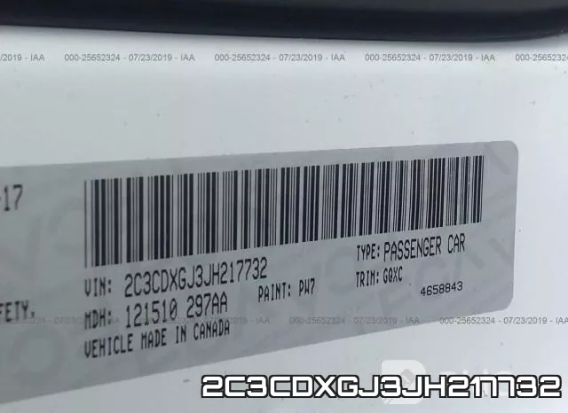 2C3CDXGJ3JH217732 фото 10