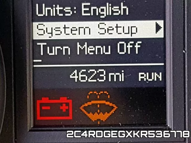2C4RDGEGXKR536778 фото 9