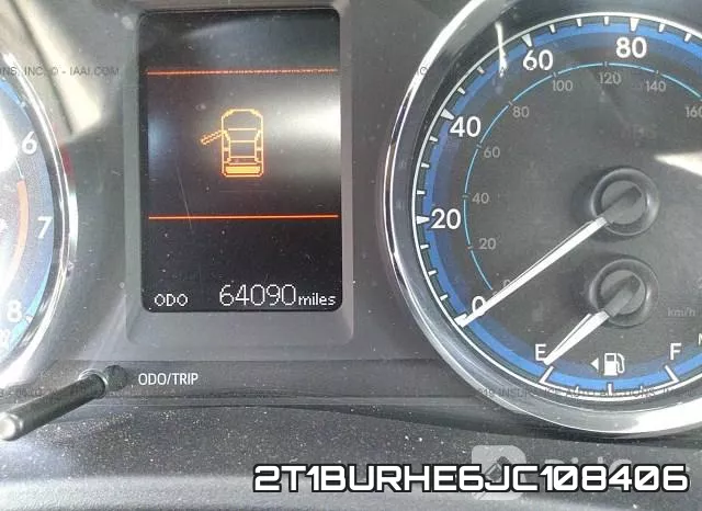 2T1BURHE6JC108406 фото 8