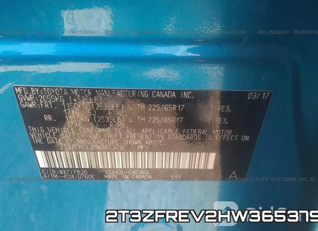 2T3ZFREV2HW365379 фото 10
