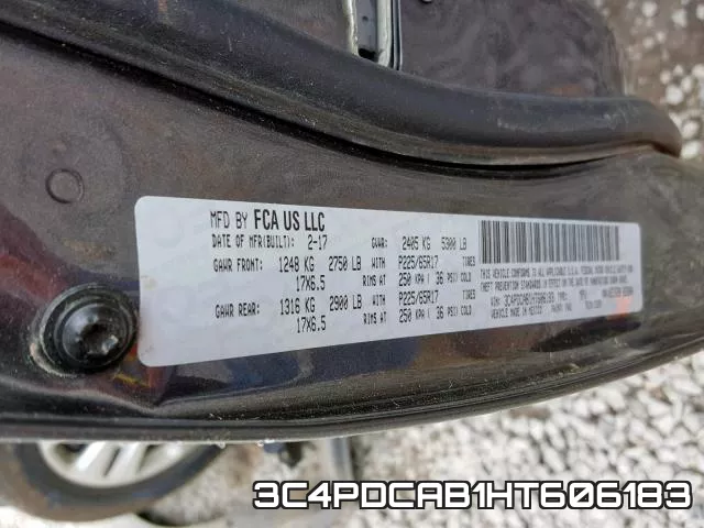3C4PDCAB1HT606183 фото 2