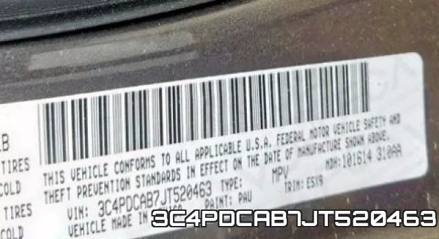 3C4PDCAB7JT520463 фото 2